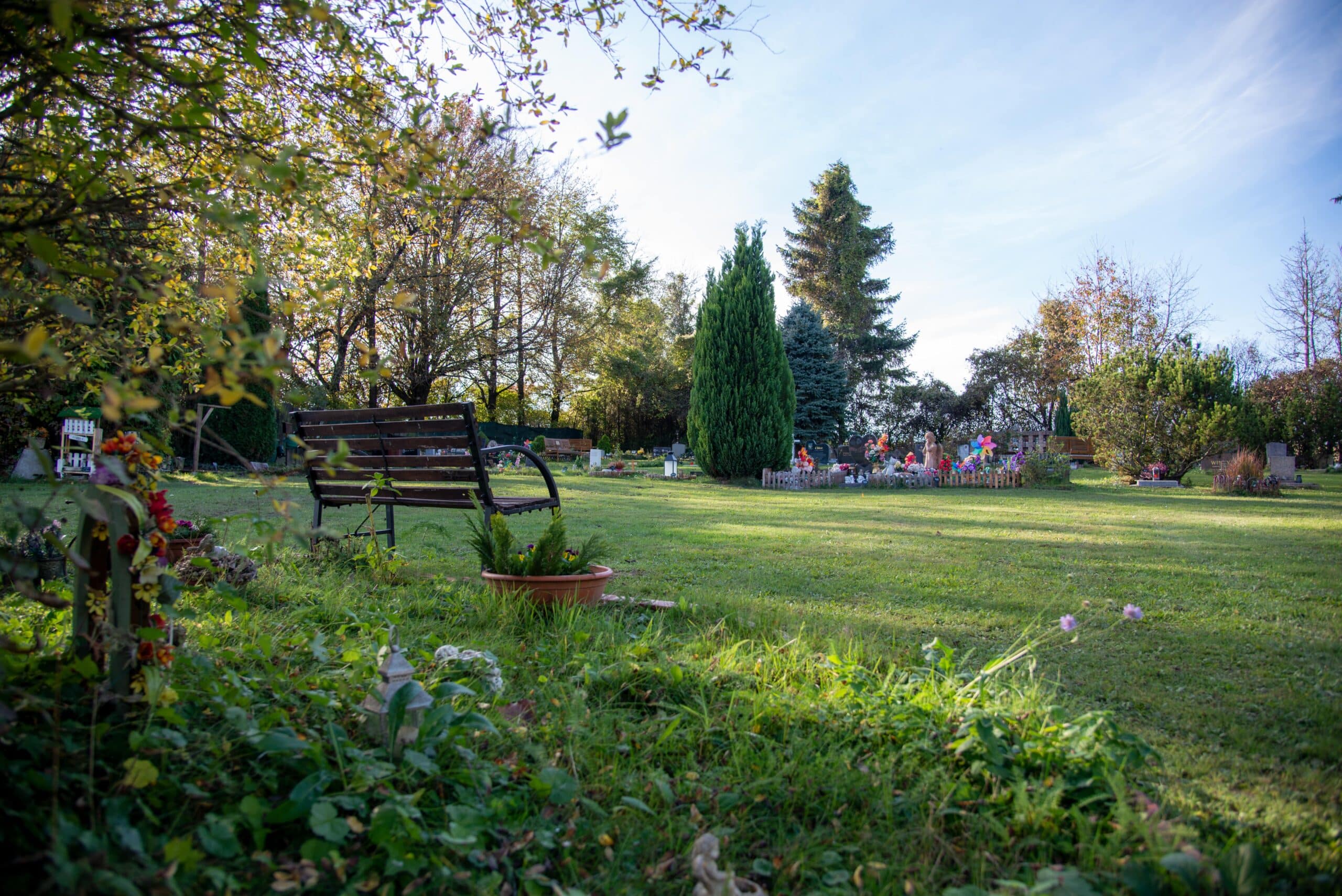 Anima Tierbestattung: Grab am Tierfriedhof Waldesruh