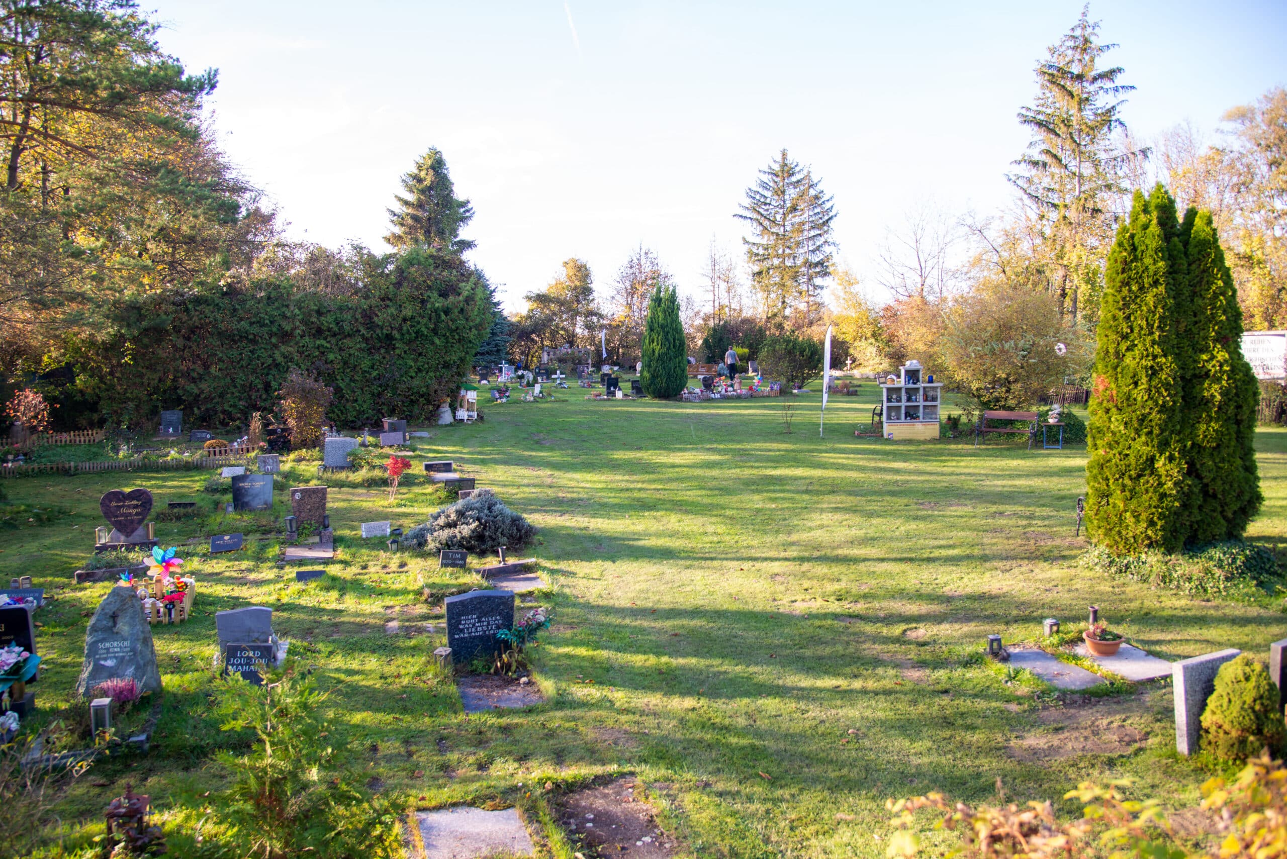 Anima Tierbestattung - Tierfriedhof Waldesruh: Der Friedhof